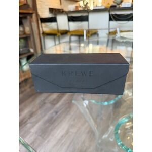 KREWE Travel Eyeglasses Sunglasses Hard Black Case Fits Two 2 Sunglasses